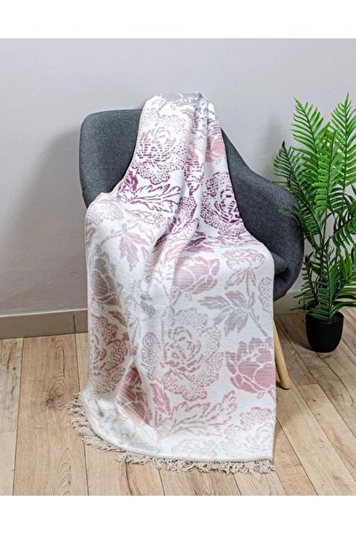 Romans Cotton Tufted Double-Sided Double Blanket 180X220 cm Amerente