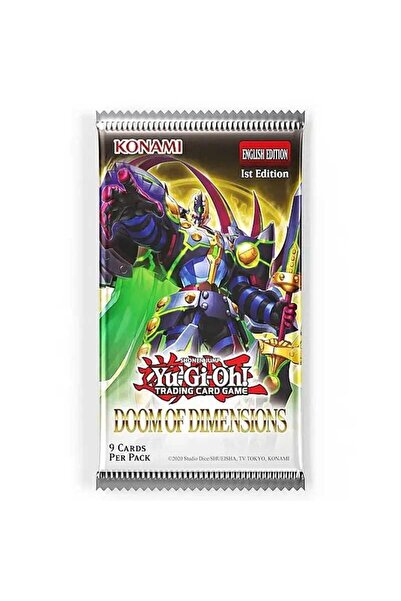 KONAMI Yu-gi-oh! Doom of dimensions tek booster pack
