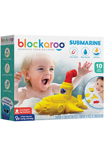 Blockaroo Magnetic Foam Building Blocks Submarine