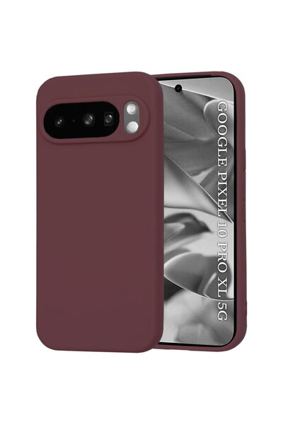 Techsuit Husa pentru Google Pixel 10 Pro XL - SoftFlex - Plum Red