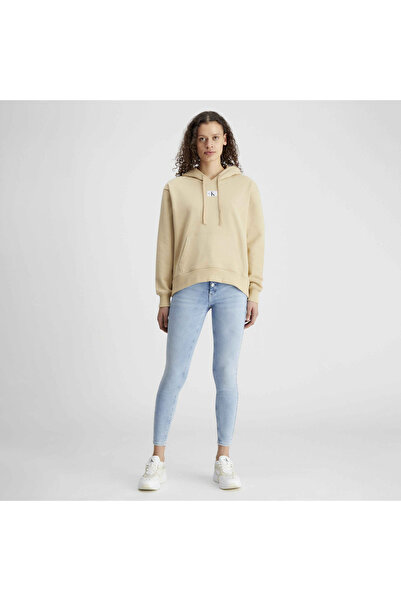 Calvin Klein Kadın Bej Sweatshirt