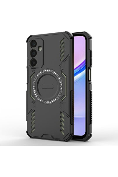 Techsuit Θήκη για Samsung Galaxy A15 4G / A15 5G - Θήκη ArmorMag - Μαύρη