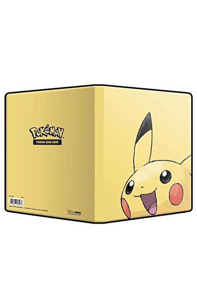 Ultra Pro Pokemon Pikachu Portfolio Album 4 Pockets 80 Card Capacity
