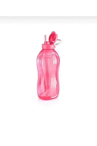 Plus Eco Bottle 2 Lt / Pink - with Straw