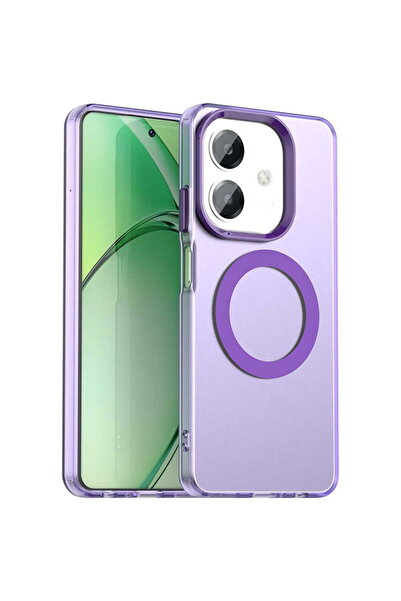 Techsuit Husa pentru Oppo A40 4G / A60 5G - CandyCase MagSafe - Purple