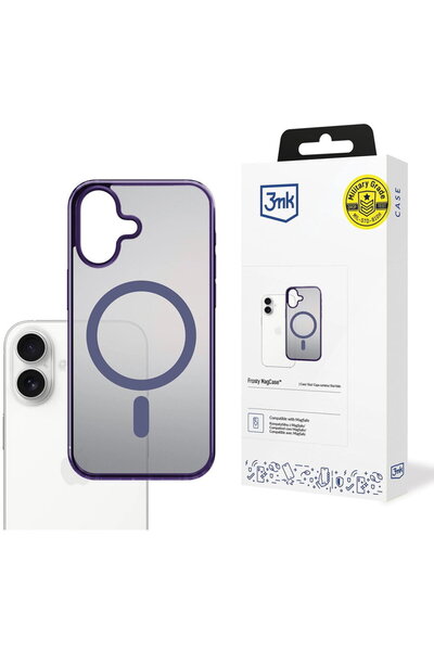 3MK iPhone 17 - Θήκη Frosty Mag - Μωβ