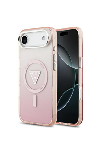 Guess Husă pentru iPhone 17 Air - IML Gradient Triangle Logo MagSafe (GUHMP17...