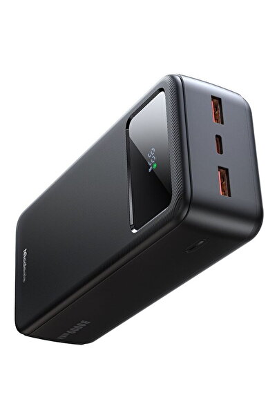 Mcdodo MC-4240, Tip-C + 2 porturi USB-A, 30000mAh, 22.5W, LED Afisaj - Negru