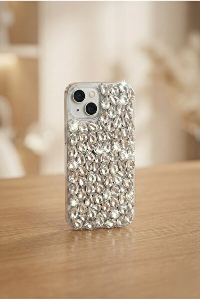 OSG Full Sparkling Stone Crystal Look Shiny Luxury Case Compatible with iPhon...