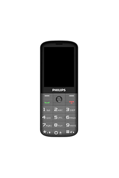 Philips Xenium E227, 32Mb, Siyah, 32Mb Ram, 2,8inc Ekran, Arka Kamera, Çift S...