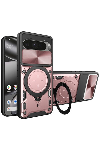 Techsuit Husa pentru Google Pixel 10 Pro XL - CamGuard Pro - Rose Gold