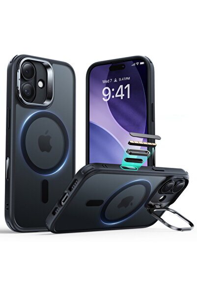 ESR Husă pentru iPhone 17 - Classic Hybrid HaloLock Kickstand - Negru Mat