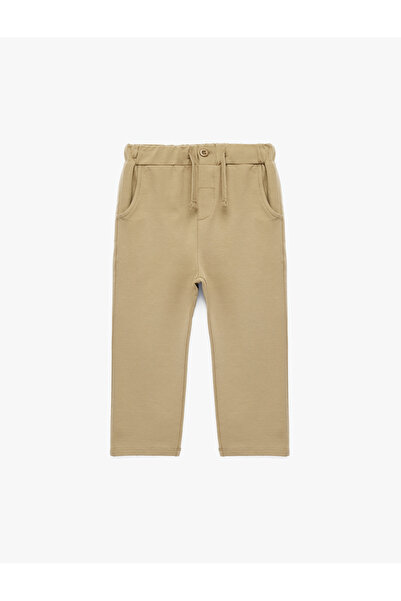 Koton Buy Adjustable Elastic Buttoned Cotton Sweatpants