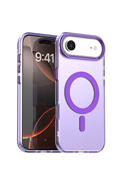 Techsuit Husă pentru iPhone 17 Air - CandyCase MagSafe - Mov