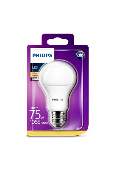 Philips Bec LED A60 75W E27 MAT 2700K