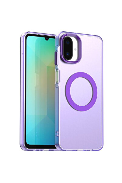 Techsuit Husa pentru Samsung Galaxy A07 4G - CandyCase MagSafe - Purple