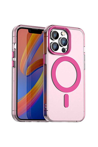 Techsuit Husă pentru iPhone 13 Pro Max - CandyCase MagSafe - Roz