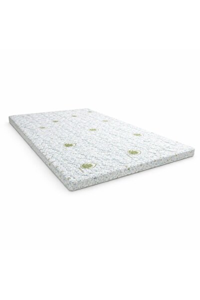 Pucioasa Memory mattress topper 90x190 cm, 5 cm, Aloe Vera, removable cover w...