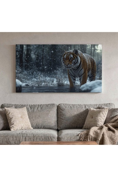 REKLAM016 Tiger Canvas Print