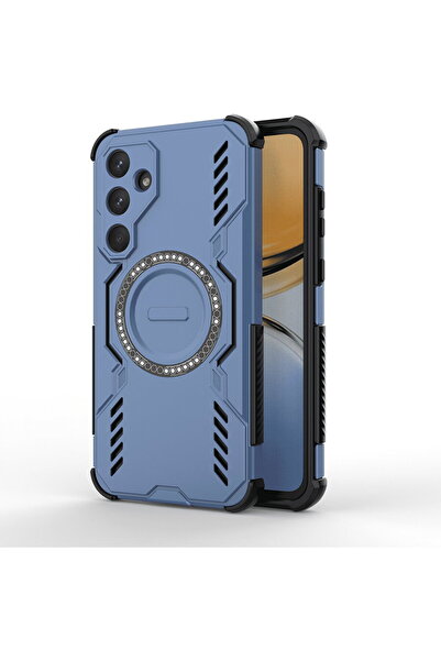 Techsuit Калъф за Samsung Galaxy A55 5G - ArmorMag Case - Син