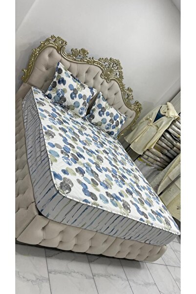 AHSEN TASARIM LASTİKLİ 150 GR ELYAFLI DİKİŞLİ YATAK PEDİ,YATAK KORUYUCU