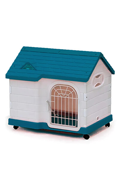 Dayang قفص للكلاب (085) - 63.5 × 46 × 58.5 سم - أزرق