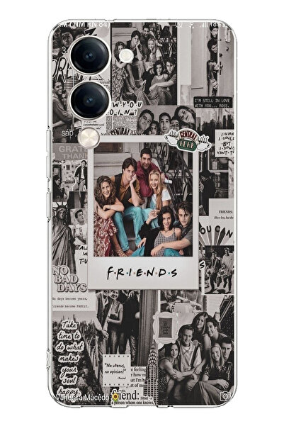 TechTree Vivo Y04 Compatible Friends Nostalgia Design Designed Printed Silico...