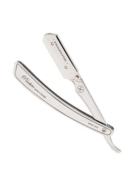Parker Srx Stainless Steel Razor Metal Handle Beard Razor + Pasha Shaving Cas...