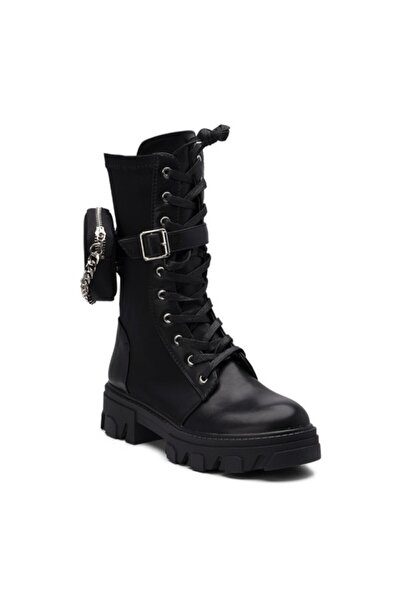 Sofia Store Ghete dama inalte din piele ecologica Priadi