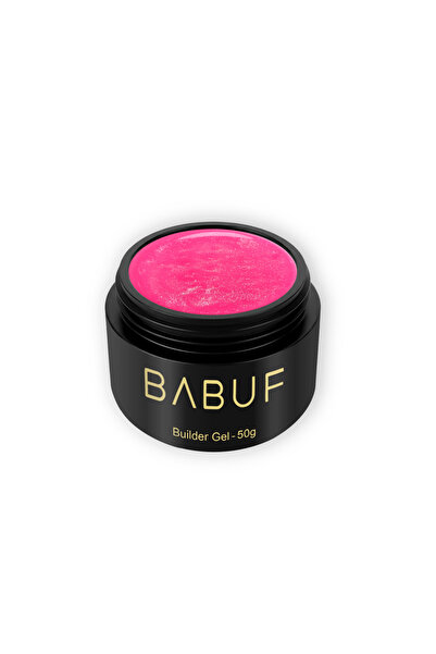 BABUF Rose Water Camouflage Builder Gel 50 g – For Gel Nails, Professional Use