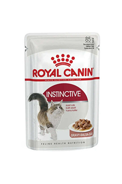 Royal Canin Instinctive Adult Cat Food Pouch 85g (Gravy)