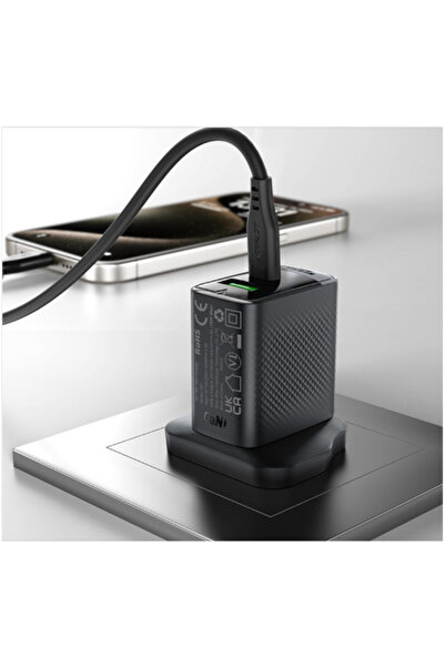Acefast Fast Charge Wall Charger A99 PD30W (1xUSB-C + 1xUSB-A) UK