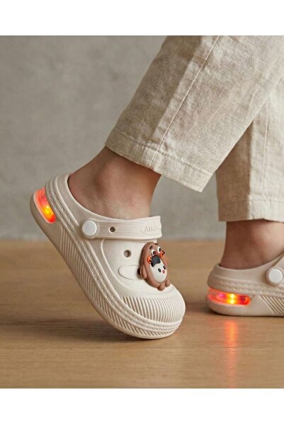 Twingo نعال كروس لتقويم العظام للأطفال مع رموز تعبيرية مضيئة للجنسين