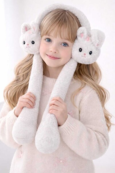 gigigiyim Plush Children's Headphones with Character Sounds and Moving Ears