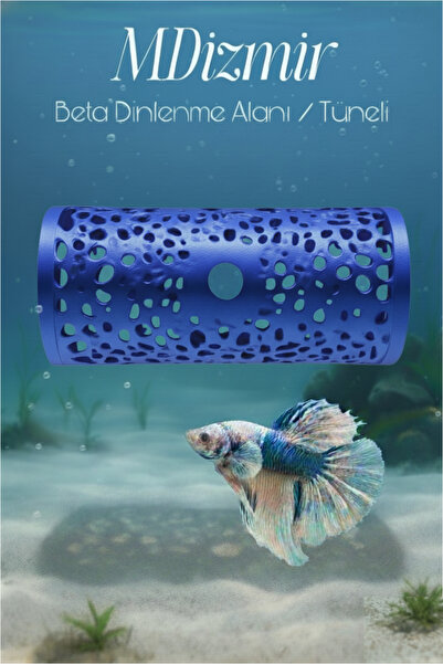 Akvaryum Beta Dinlenme Alanı ⬮Beta Tüneli ⬮Beta Yuvası ⬮Ayarlanabiir Beta Hal...