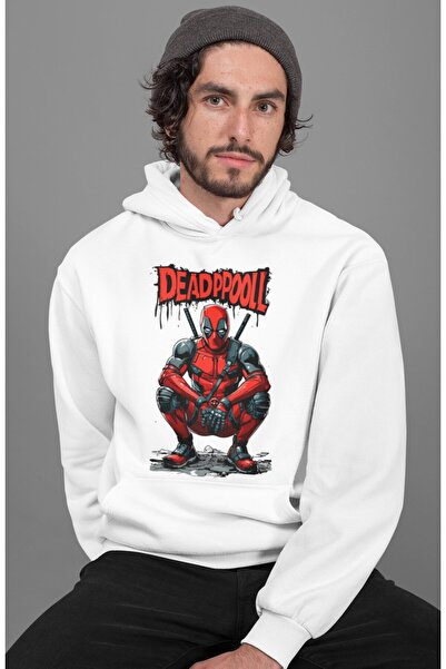 SEVBANO هودي ديدبول هيرو مطبوع للجنسين قصة فضفاضة من فيلم هيرو