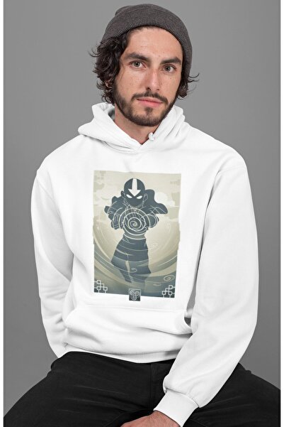 SEVBANO هودي مطبوع عليه شخصيات الرسوم المتحركة من أفاتار ذا لاست إيربندر للجن...