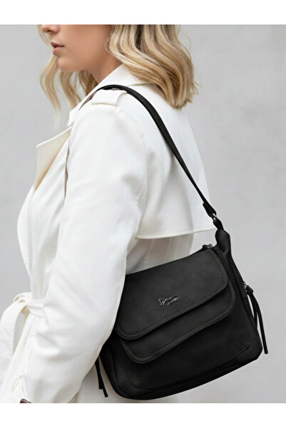 Çanta Trend حقيبة بولو أوف كولورز ذات مظهر عتيق من الجلد الناعم