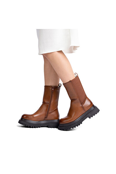 Sofia Store Women's boots made of organic leather Hazel