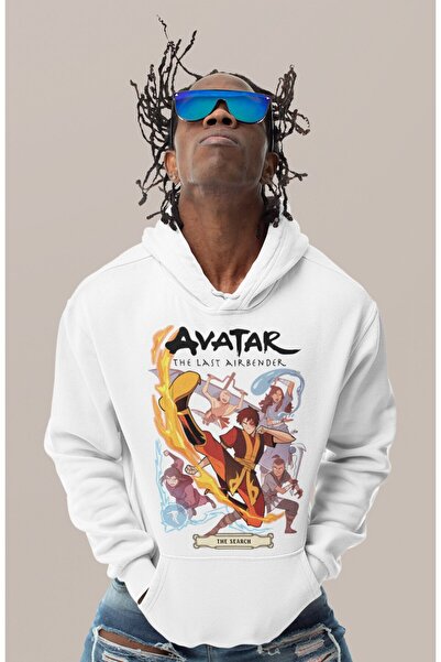 SEVBANO هودي أفاتار ذا لاست إيربندر مطبوع للجنسين قصة فضفاضة بشخصيات أنمي