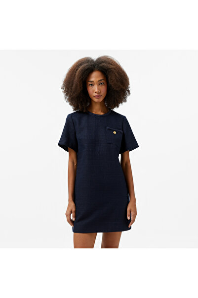 Tommy Hilfiger Kadın Mavi Elbise