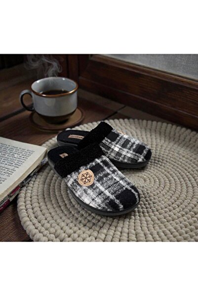 AkınalBella Men's Orthopedic Comfortable Sole Plush Non-Slip Sole Indoor Slip...