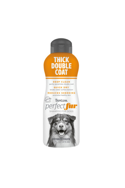 Tropiclean شامبو بيرفكت فور للكلاب ذات الفراء الكثيف المزدوج، 16 أونصة