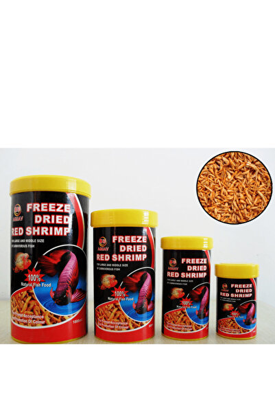 AQUAV روبيان أحمر مجفف بالتجميد - 100 مل