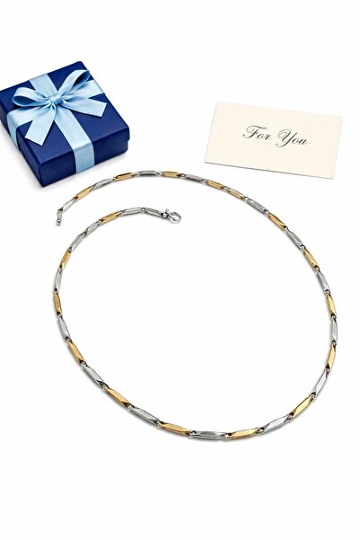 Riowela Men's Necklace Steel Valentine's Day Gift
