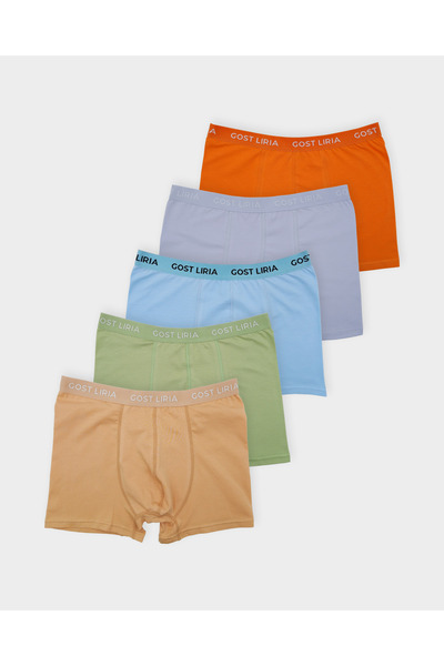 GOST LİRİA Boxeri pentru bărbați Wibe, pachet de 5 - Multicolor