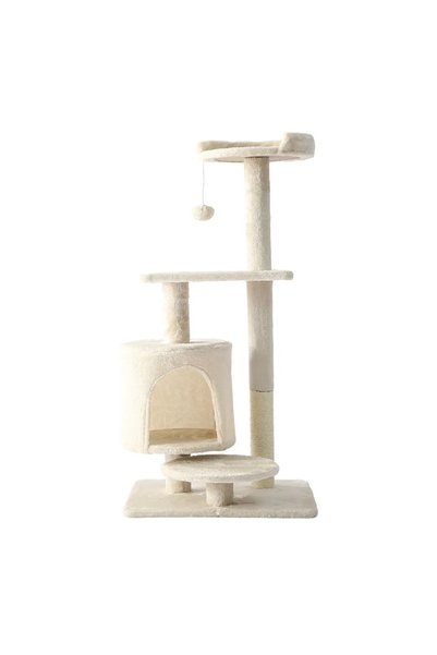 Cozy Paws Cat Tower White - 50*40*110