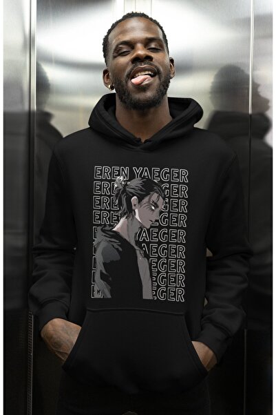 SEVBANO هودي إيرين ييغر أتاك أون تايتن مطبوع للجنسين قصة فضفاضة بشخصيات أنمي