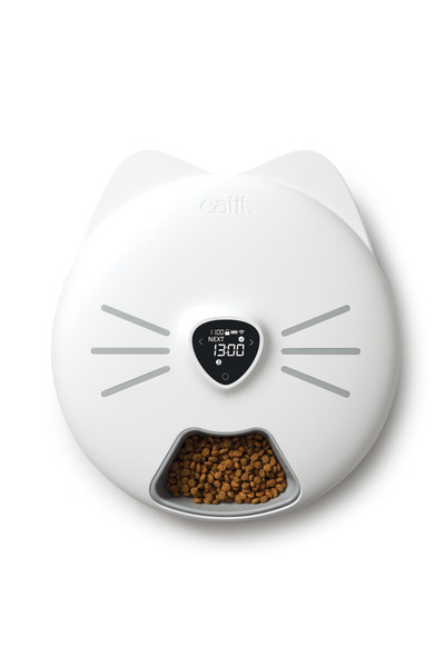 Catit – جهاز تغذية القطط الذكي PIXI بست وجبات، قابل للبرمجة والتحكم عبر تطبيق...