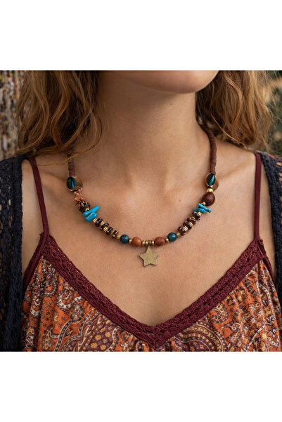 HER ŞEY NOTA www.herseynota.com قلادة نسائية من زينيا بوهو ذات نمط أصيل – مصن...